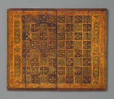 Painted and Inlaid Game Board, India, late 17th century. Creator: Unknown.
