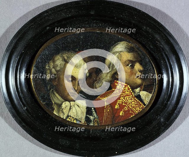 Portrait of Stanislaw Szczesny Potocki and Adam Poninski', second half of the 19th century. Creator: Matejko, Jan Alojzy (1838-1893).