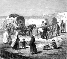 The Mission to Yarkund and Kashgar: entrance to the British Embassy, Yangi Shahr, Yarkund, 1874. Creator: Unknown.