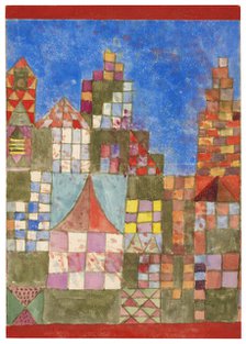 East-West Buildings, 1928. Creator: Klee, Paul (1879-1940).