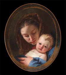 Madonna and Child, between 1730 and 1745. Creator: Giovanni Battista Tiepolo.