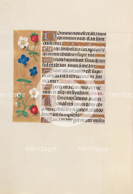 Hours of Queen Isabella the Catholic, Queen of Spain: Fol. 156v, c. 1500. Creator: Master of the First Prayerbook of Maximillian (Flemish, c. 1444-1519); Associates, and.