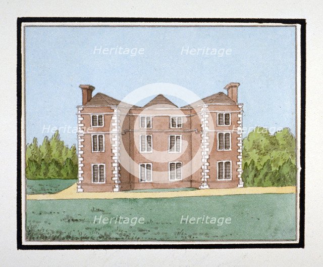 Lee Place which stood on the north side of Old Road, Lewisham, London, c1795. Artist: Anon