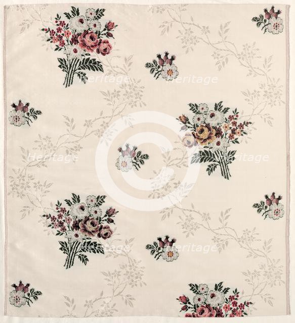 Strip of Brocade, late 1700s. Creator: Unknown.