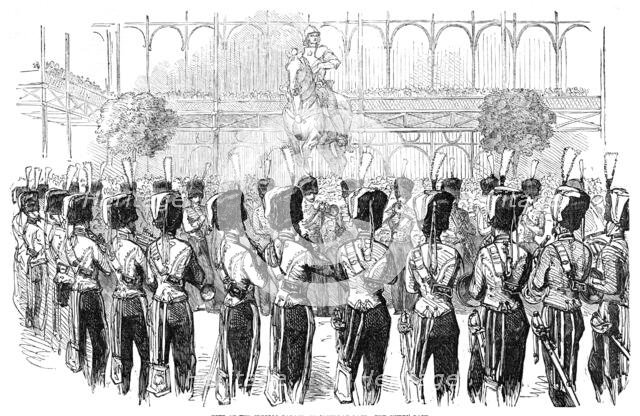 Fete at the Crystal Palace, on Saturday last - The Guides' Band, 1854. Creator: Unknown.