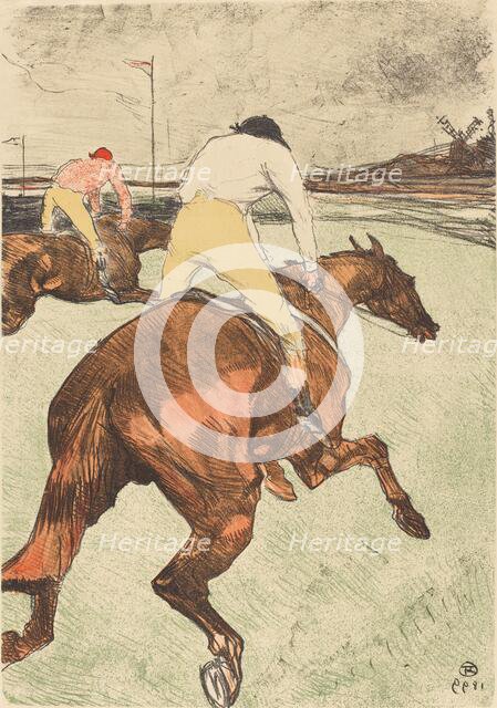 The Jockey (Le jockey), 1899. Creator: Henri de Toulouse-Lautrec.