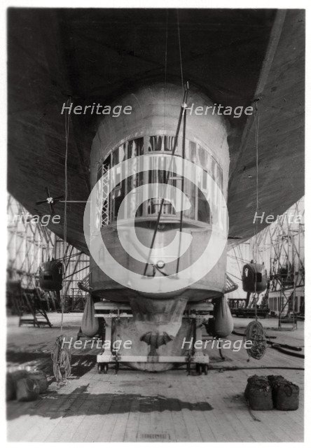 Gondola of a Zeppelin airship, Lake Constance, Germany, c1909-1933 (1933). Artist: Unknown