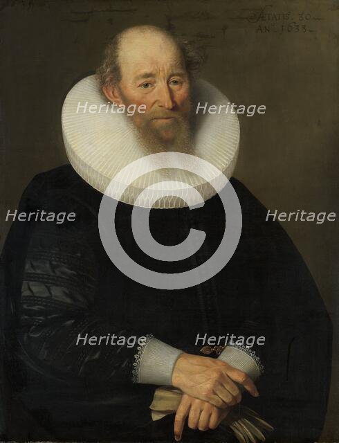Portrait of an Old Man, 1638. Creator: Samuel Hoffmann.