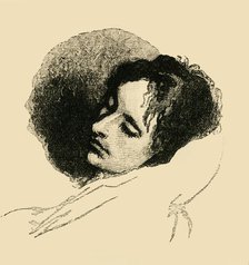 'John Keats', 1821, (c1876). Creator: Unknown.