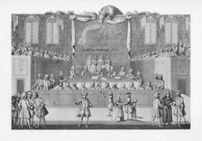 'A Court of Law About 1733', c1733, (1904). Artist: Unknown.