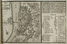 Map of Dusseldorf, 1758 (1765). Creator: Jean de Beaurain.