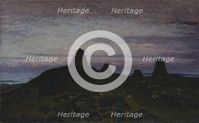 The Cairns of St. Olav, 1898. Creator: Karl Nordström.