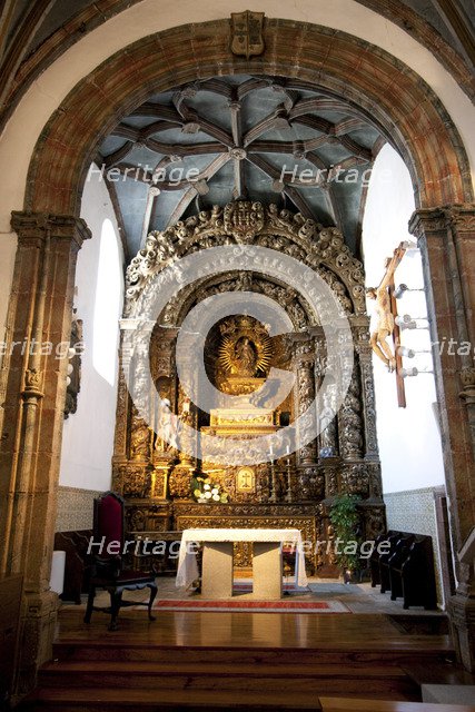 Interior, Braganca Cathedral, Portugal, 2009. Artist: Samuel Magal