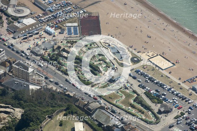 Crazy golf courses, Hastings, East Sussex, 2016. Creator: Damian Grady.