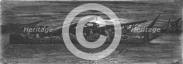 'Between Bridges', 1872.  Creator: Gustave Doré.