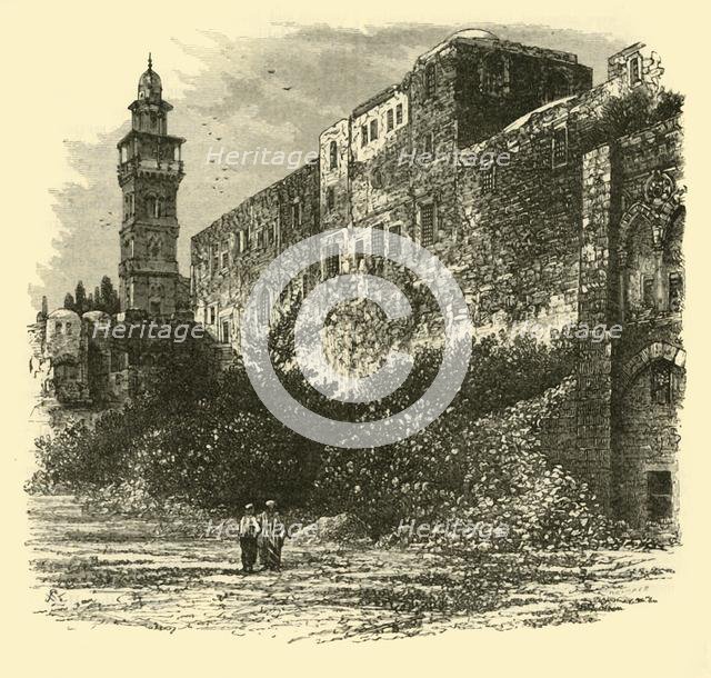 'The Tower of Antonia, Jerusalem', 1890.   Creator: Unknown.