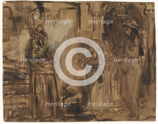 Slave trader, 1877-1919. Creator: Marius Bauer.