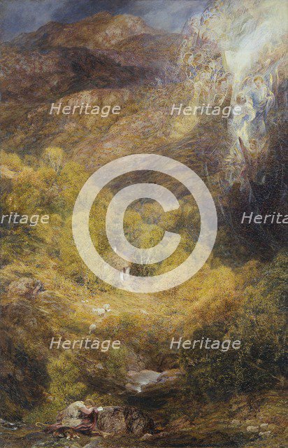 'The Penitent's Vision: The Shepherd's Dream', 1848-1912. Artist: Henry Clarence Whaite