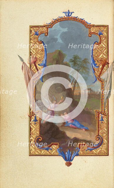 The Agony in the Garden; Prayers of the Mass, about 1720-1730. Creator: Jean Pierre Rousselet.