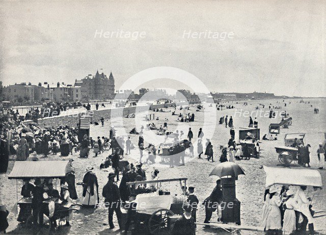 'Weston-Super-Mare - A Summer Scene on the Sands', 1895. Artist: Unknown.