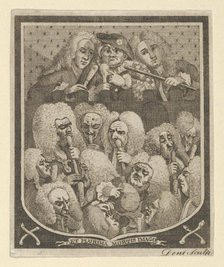 The Company of Undertakers, ca. 1800. Creator: Dent.
