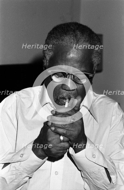Roy Eldridge, London, 1975. Artist: Brian O'Connor.