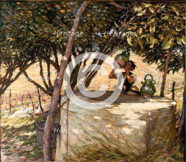 At The Well, c1880-1920. Creator: Henry Herbert la Thangue.