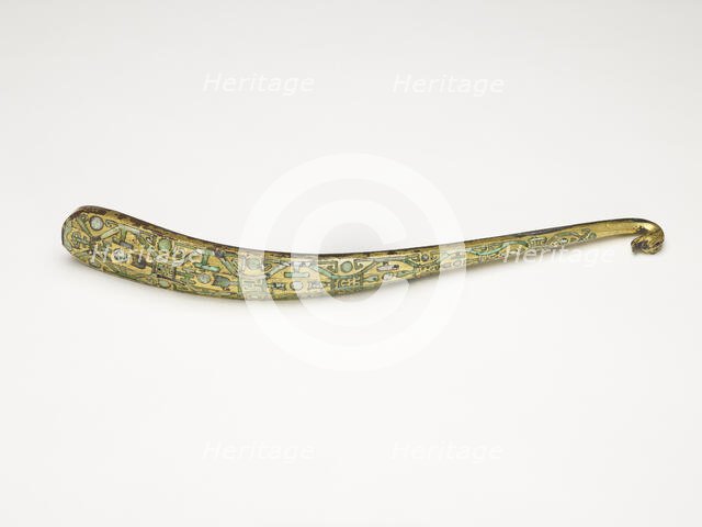 Garment hook (daigou), Eastern Zhou dynasty, 3rd century BCE. Creator: Unknown.