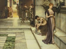 Apodyterium, 1886. Creator: Alma-Tadema, Sir Lawrence (1836-1912).