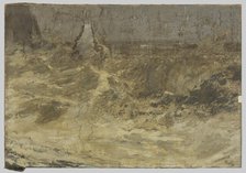 La vague, grande marée, 1890. Creator: Alfred Philippe Roll.