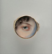 Eye of Maria Miles Heyward, ca. 1802. Creator: Edward Greene Malbone.