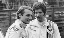 Niki Lauda and Jody Schekter, Race of Champions, Brands Hatch, Kent, 1973. Artist: Unknown
