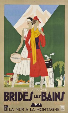 Brides-les-Bains, 1929. Creator: Benigni, Leon (1892-1948).