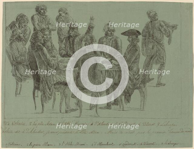 The Philosophers' Meal, after 1772. Creator: Unknown.