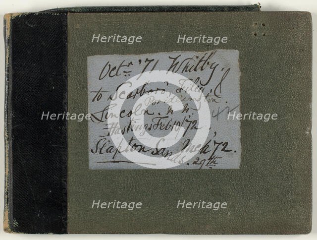 Whitby to Scarboro, 1872. Creator: Charles George Lewis.