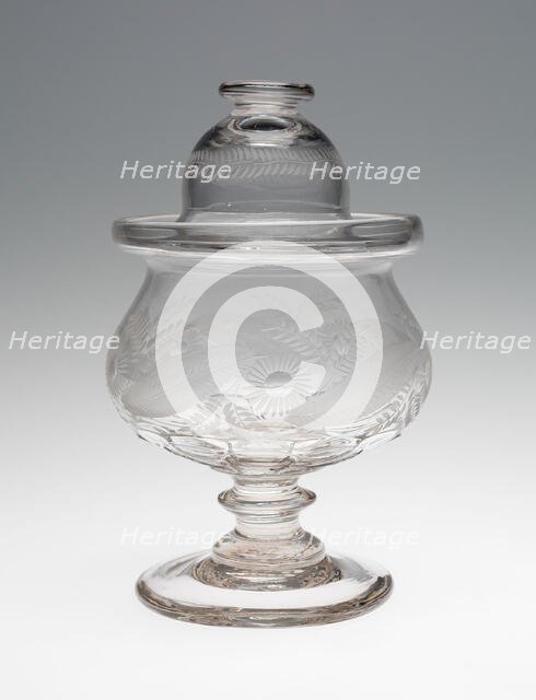 Sugar Bowl, 1820/35. Creator: Bakewell, Page & Bakewell.