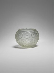 Cut-Glass Cup, Iran, 8th-9th century. Creator: Unknown.