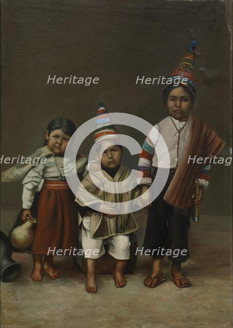 Aymara Children, ca. 1890-1892. Creator: Unknown.