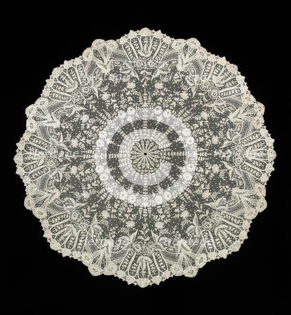 Parasol, Belgian, 1880-89. Creator: Unknown.