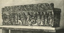 'Roman Sarcophagus', 1890.   Creator: Unknown.