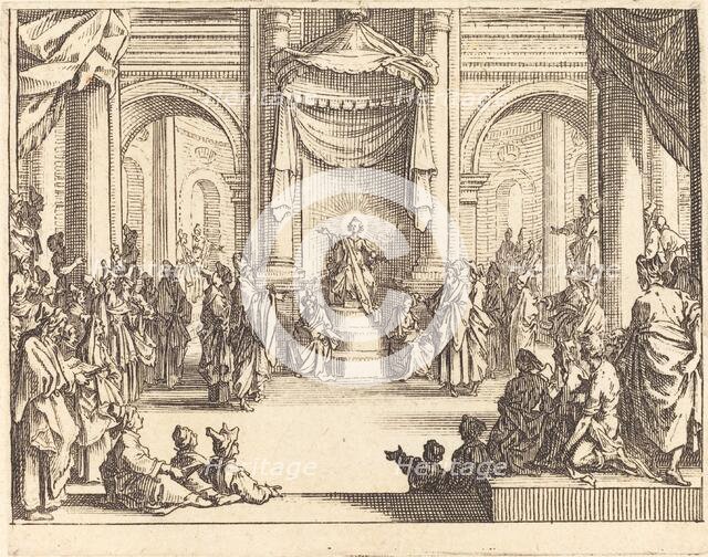 Christ Disputing with the Doctors, 1635. Creator: Jacques Callot.