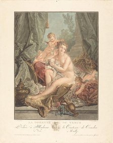 La toilette de Venus, 1783. Creator: Jean Francois Janinet.