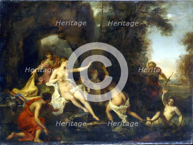 'Diana and Actaeon', 1732. Artist: Louis Galloche