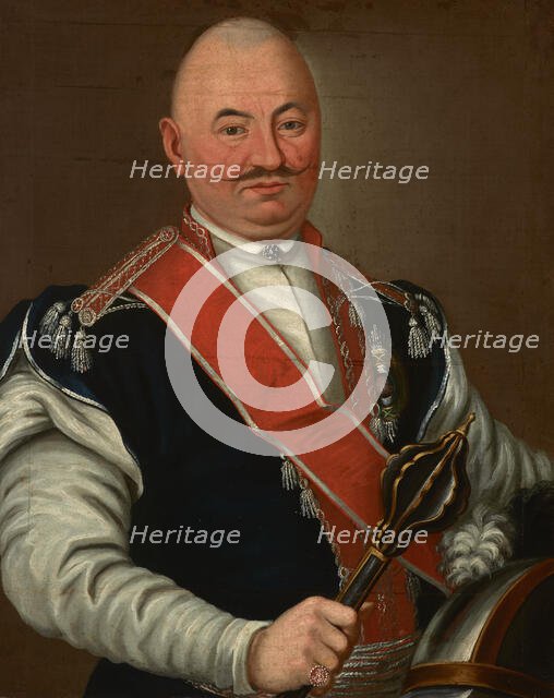 Portrait of Józef Gabriel Stempkowski (d. 1793), Voivode of Kyiv, between 1768-1780. Creator: Unknown.