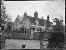 Cart and Horses, Moor Lane, Sarratt, Three Rivers, Hertfordshire, 1917. Creator: Katherine Jean Macfee.