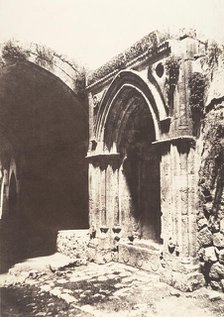Jérusalem, Fontaine Arabe, 3, 1854. Creator: Auguste Salzmann.