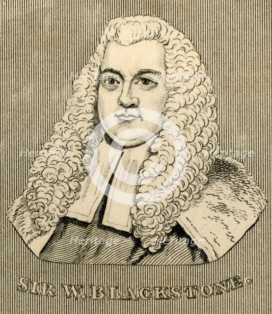 'Sir William Blackstone', (1723-1780), 1830. Creator: Unknown.