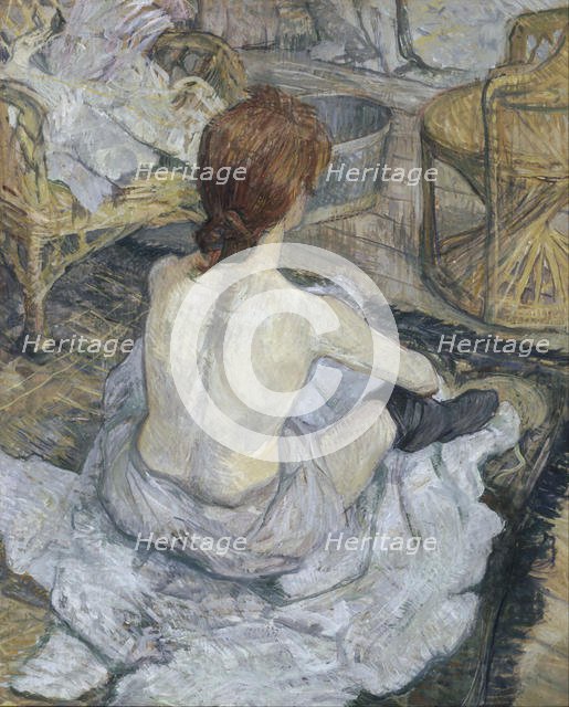 Rousse (La Toilette), 1889. Artist: Toulouse-Lautrec, Henri, de (1864-1901)