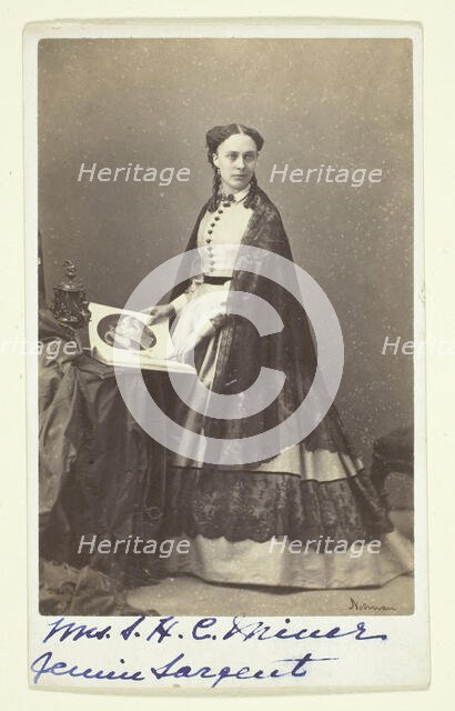 Mrs. S. H. C. Miner, 1846/1891. Creator: William Notman.