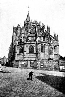 The Duc d'Aosta's Marriage with Princess Hélène of Orleans: Cathedral of Eu..., 1895. Creator: Eugène Haglon.